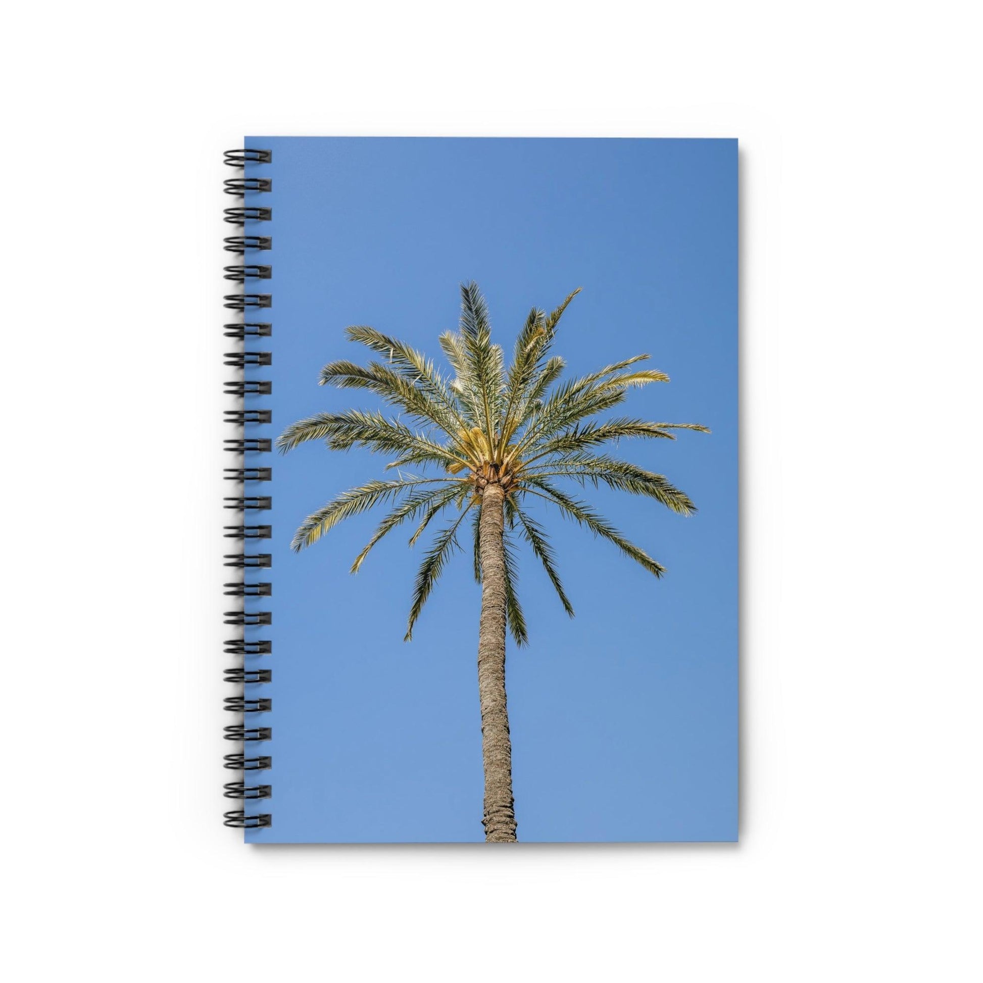 Palm Tree Spiral Notebook - Departures Print Shop