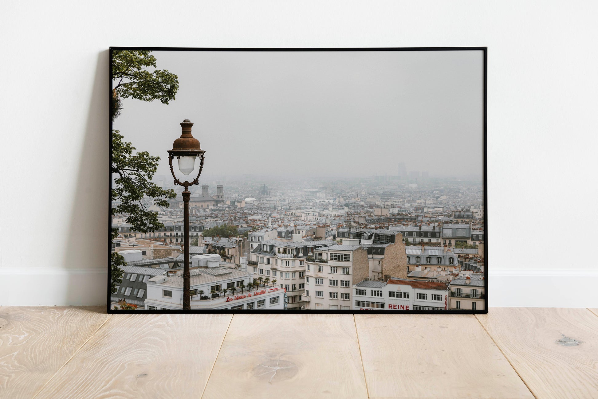 Paris Skyline Montmartre Photography Print - Departures Print Shop