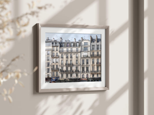 Parisian Architecture Photography Print II - Departures Print Shop