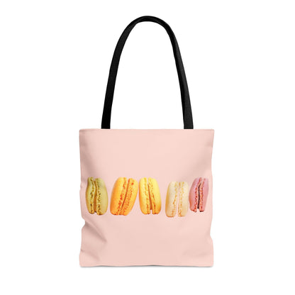 Pastel Macarons Shopping Tote Bag - Departures Print Shop