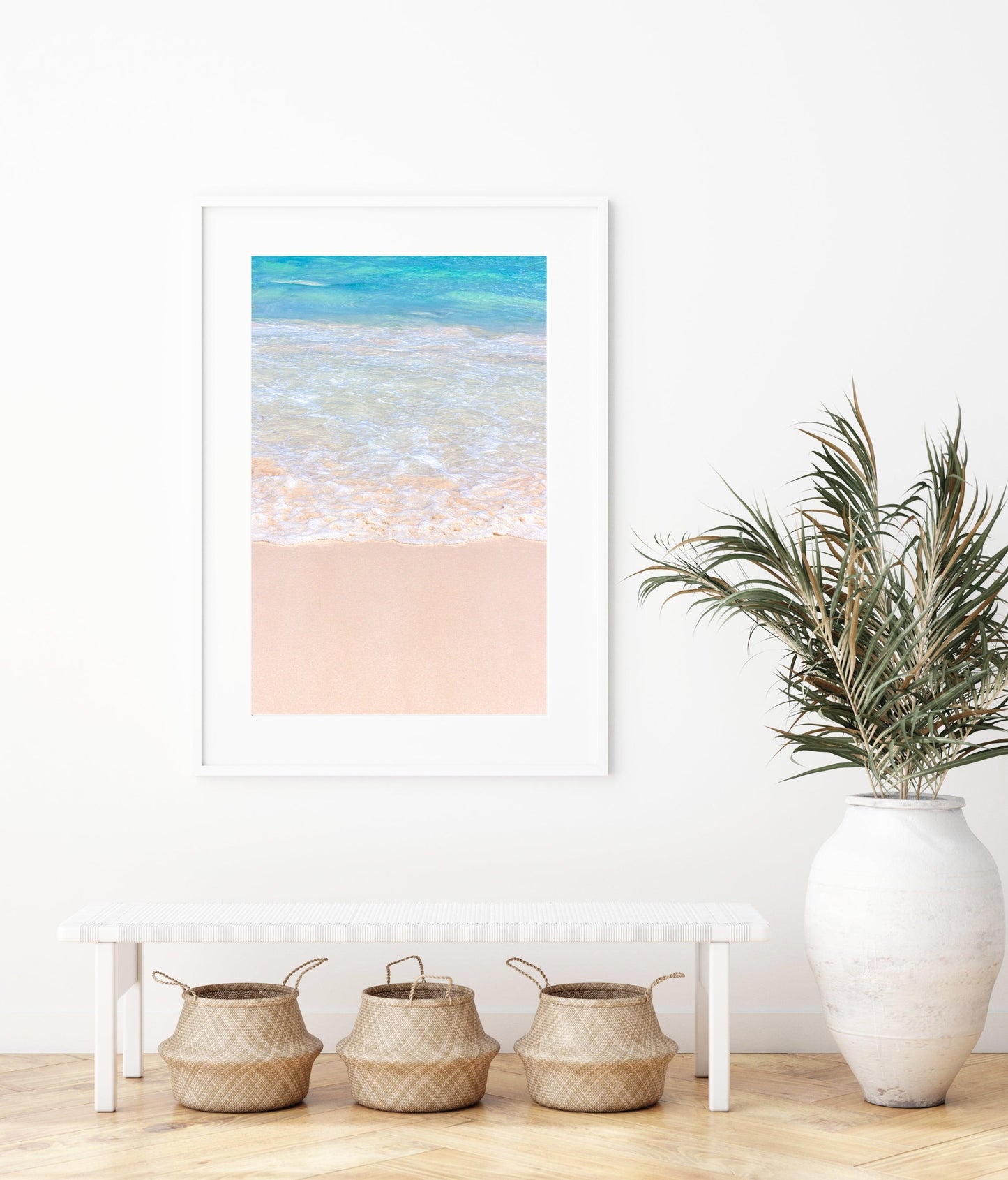 Pink Sand Bermuda Beach Print - Departures Print Shop