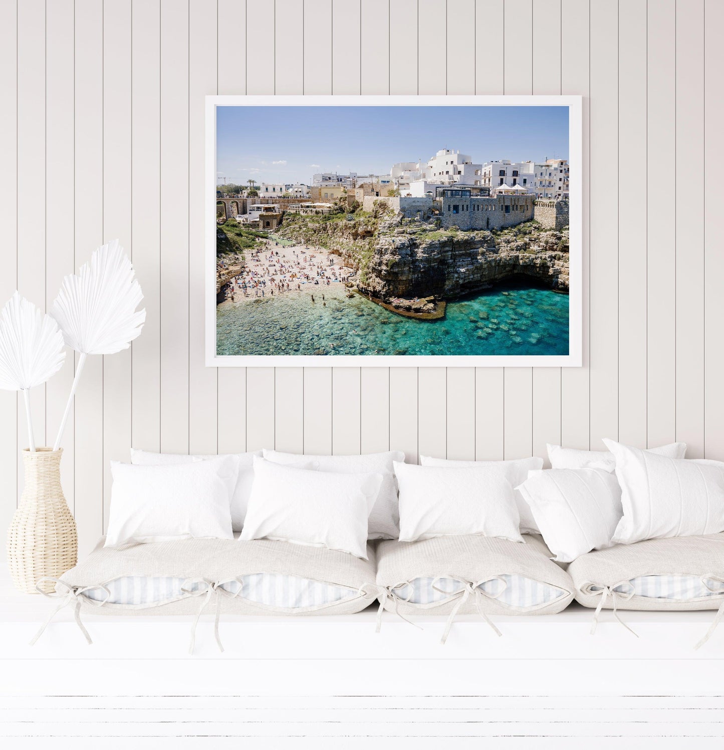 Polignano a Mare Beach Print | Puglia Italy Photography - Departures Print Shop