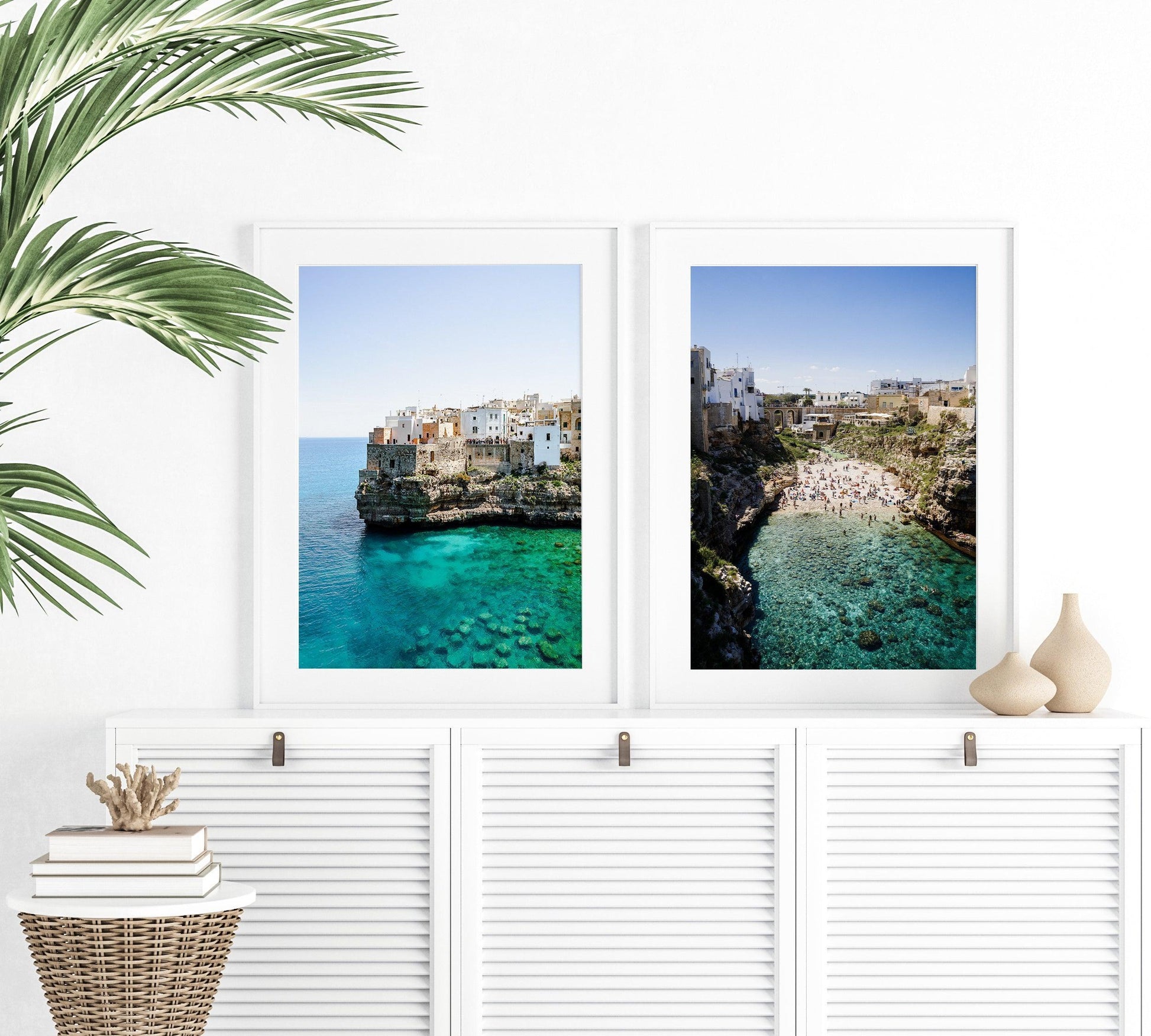 Polignano a Mare Print Set | Puglia Italy Photography Prints - Departures Print Shop