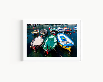 Port de Nice France Marina Print III | French Riviera Photography Print - Departures Print Shop