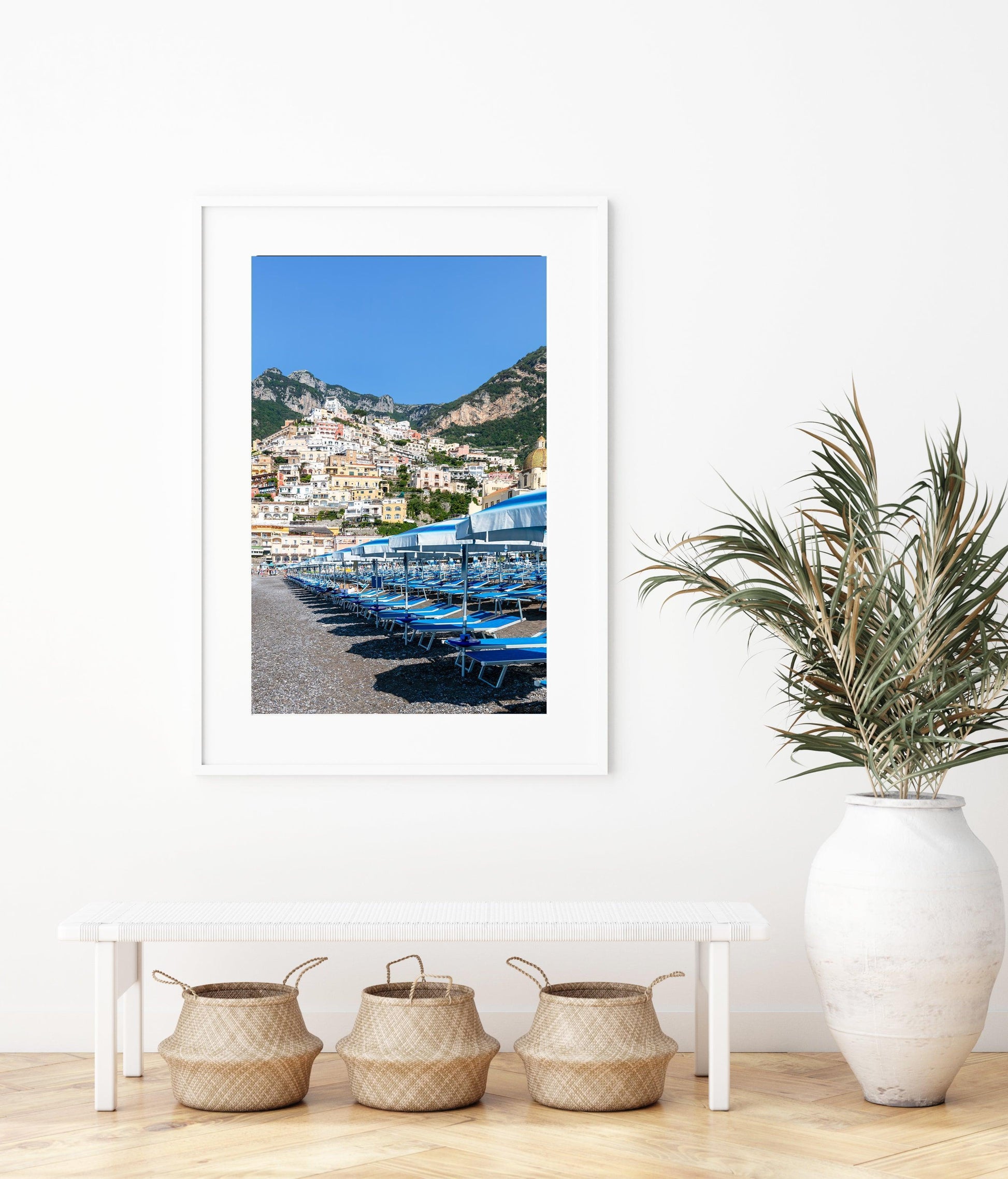 Positano Beaches Amalfi Coast Italy Photography - Departures Print Shop