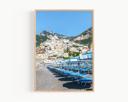 Positano Beaches Amalfi Coast Italy Photography - Departures Print Shop