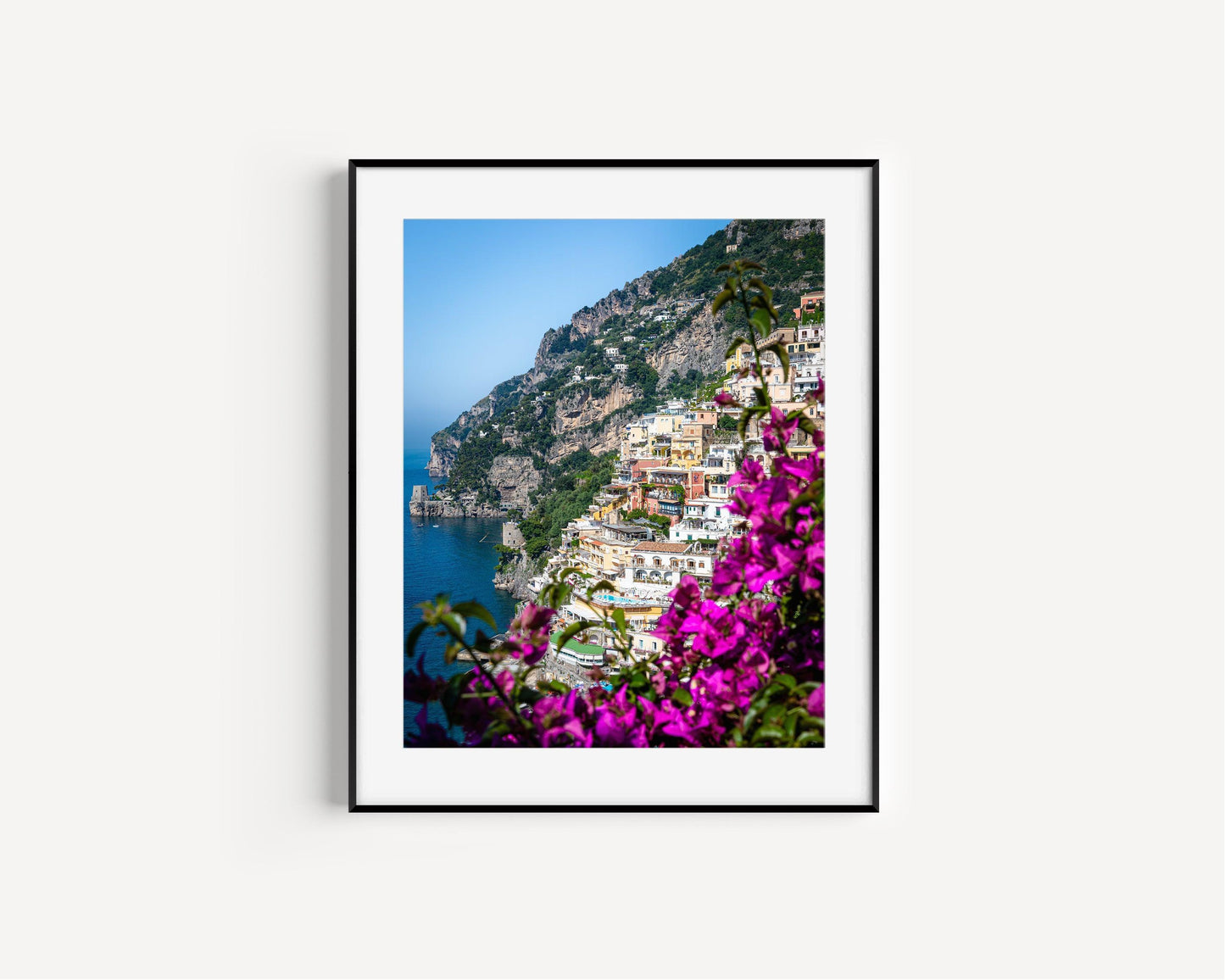 Positano Bougainvillea III | Amalfi Coast Italy Photography - Departures Print Shop