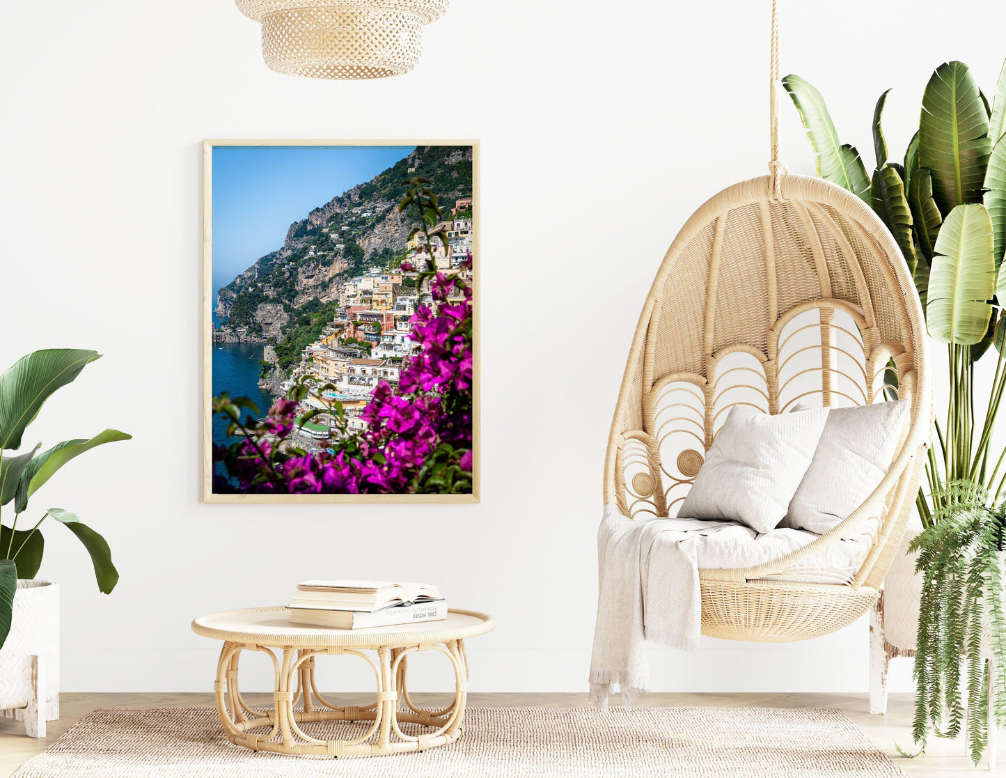 Positano Bougainvillea III | Amalfi Coast Italy Photography - Departures Print Shop