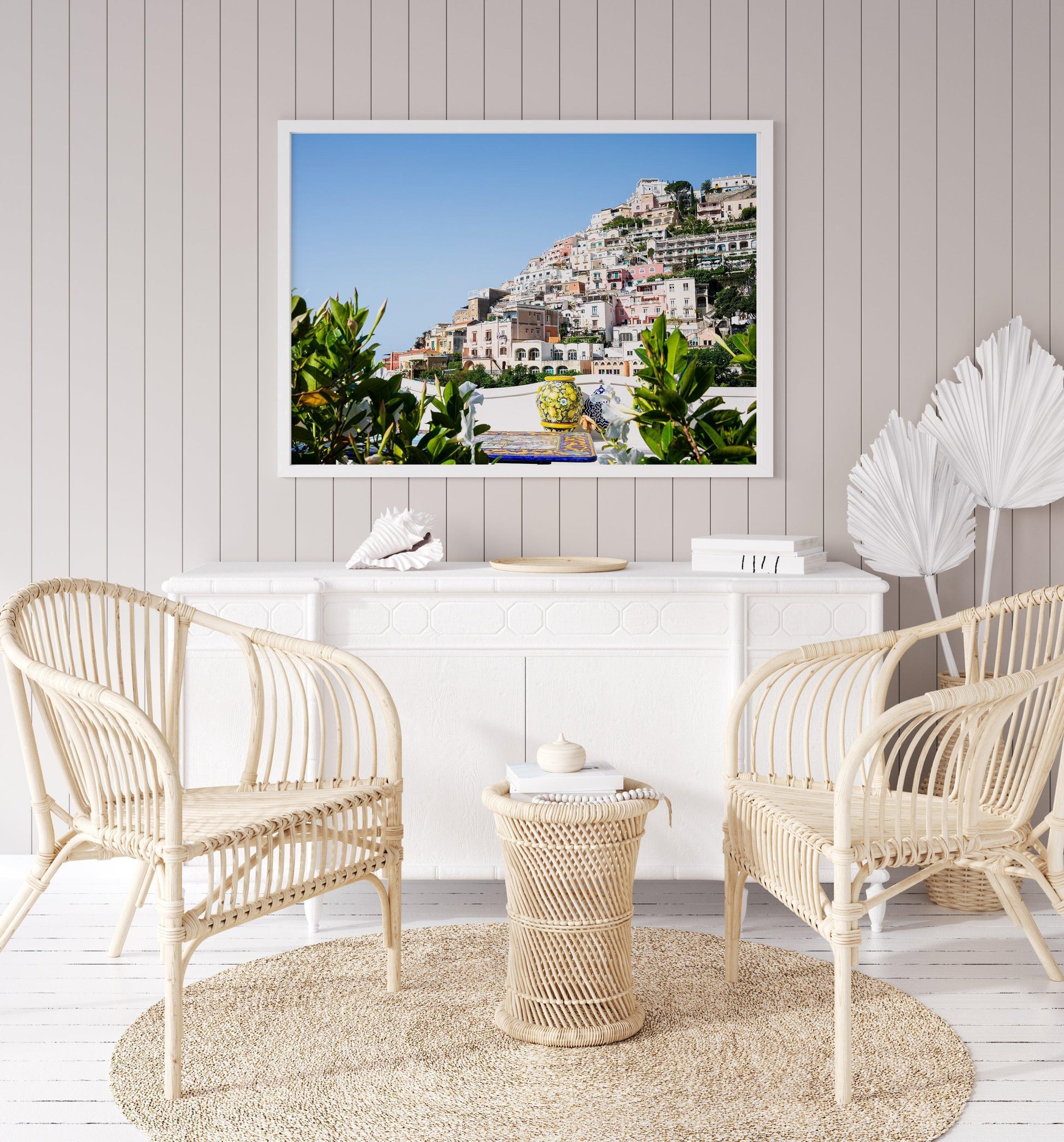 Positano Hillside III | Amalfi Coast Italy Photography Print - Departures Print Shop