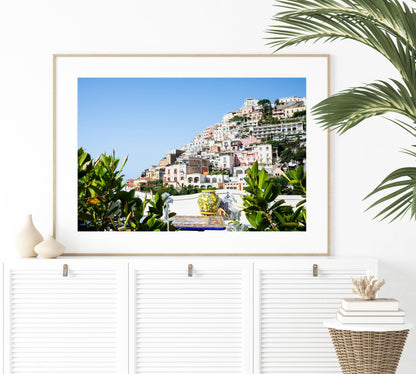 Positano Hillside III | Amalfi Coast Italy Photography Print - Departures Print Shop