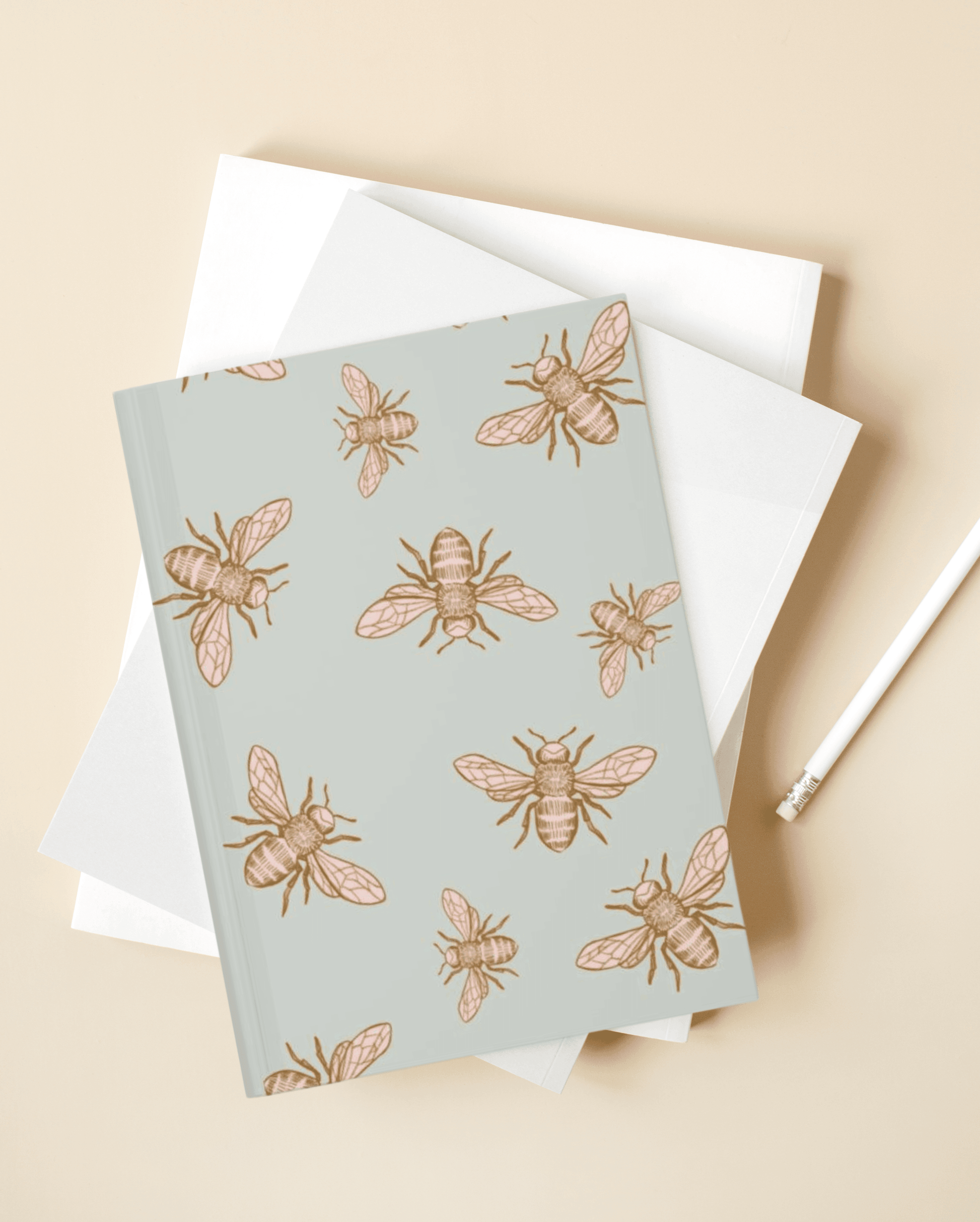 Queen Bee | Honey Bee Hardcover Notebook - Departures Print Shop