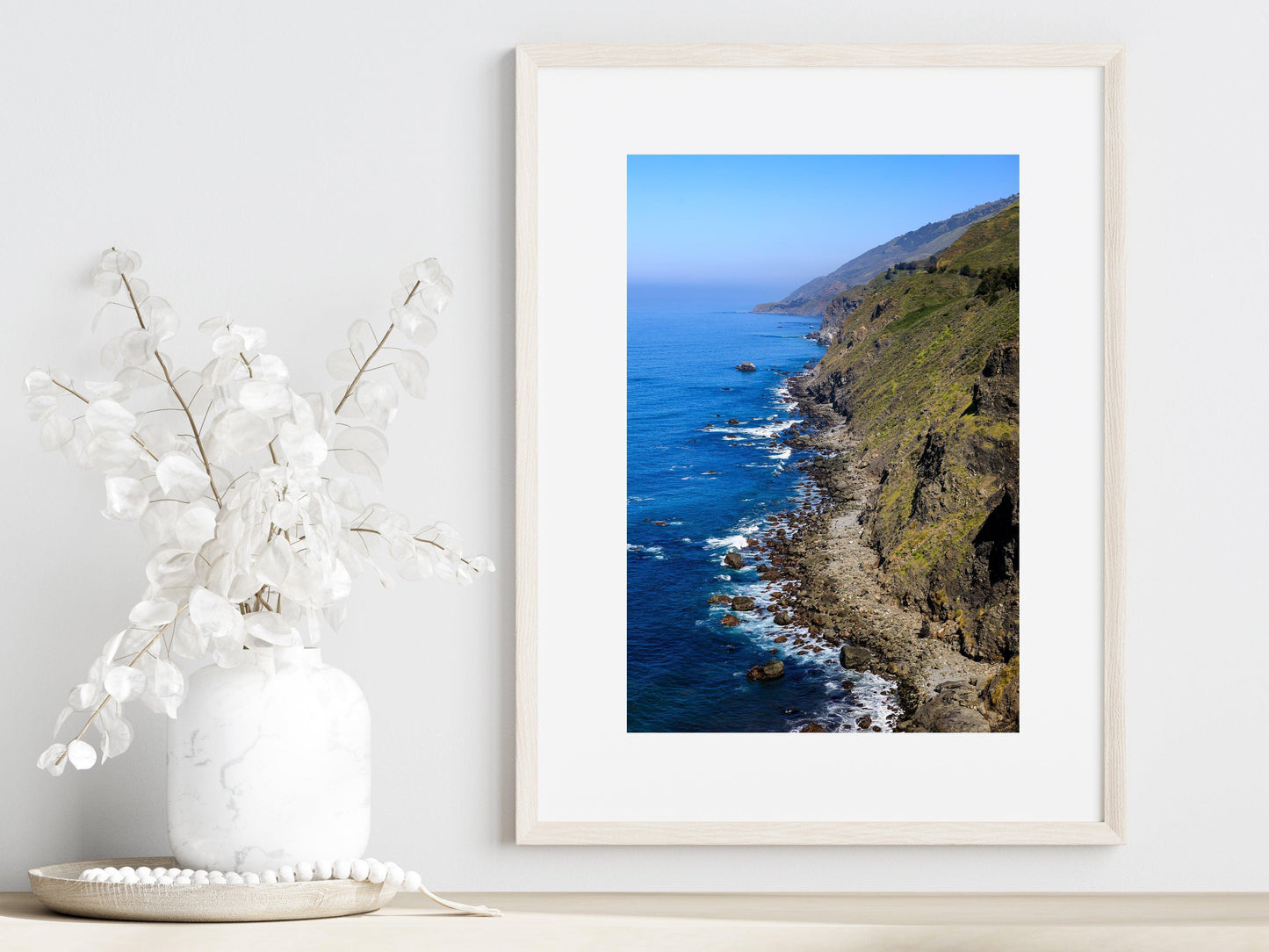 Ragged Point Coastal Cliffs Print - Departures Print Shop