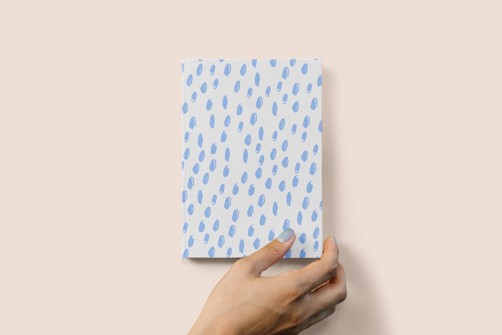 Rain Drops | Polka Dot Notebook - Departures Print Shop