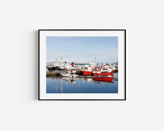 Reykjavik Old Harbour | Iceland Photography Print - Departures Print Shop