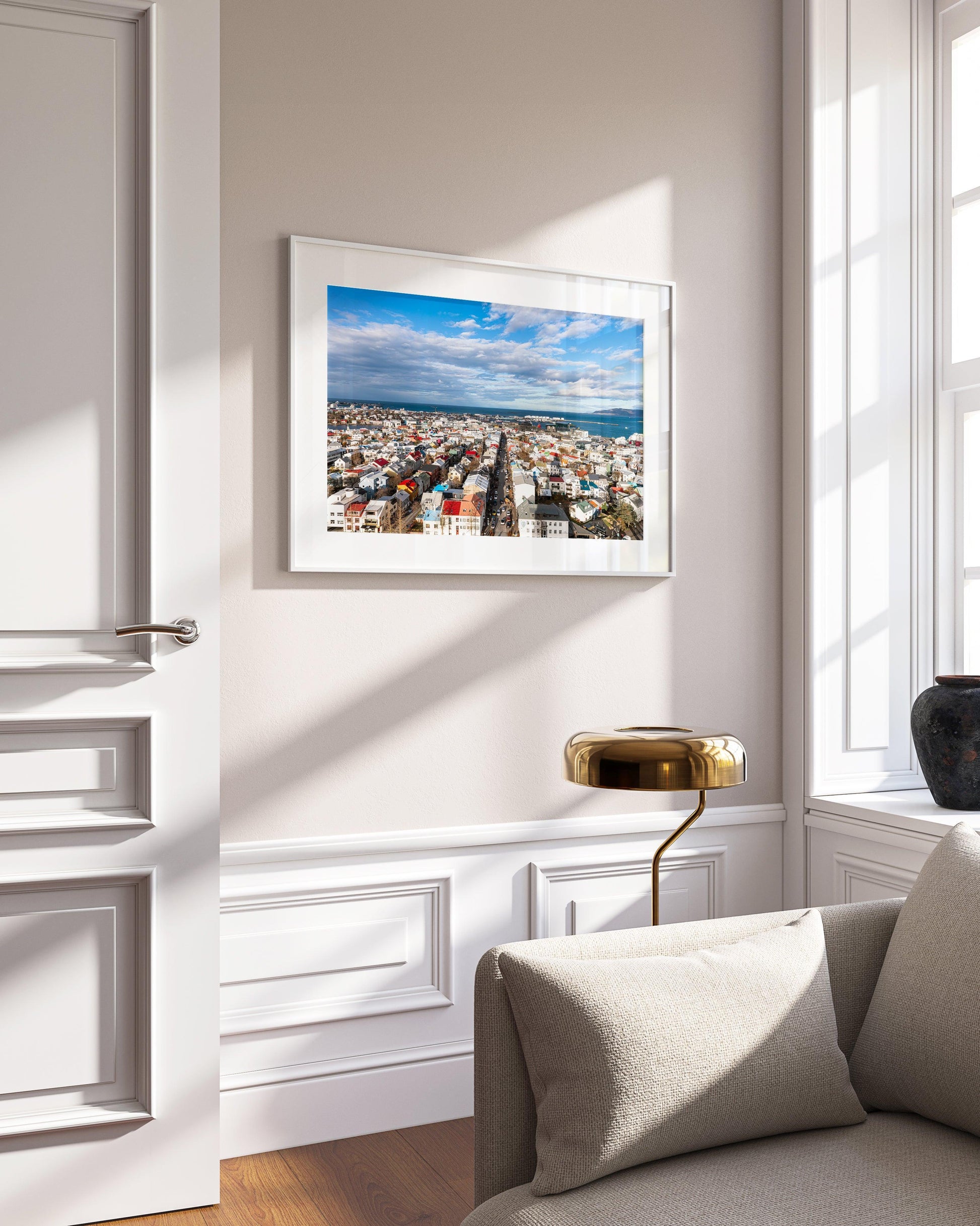 Reykjavik Skyline | Iceland Photography Print - Departures Print Shop