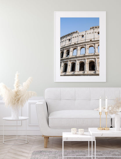 Roman Colosseum | Rome Italy Photography - Departures Print Shop