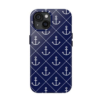 Sail Away Anchor Print Phone Case - Departures Print Shop