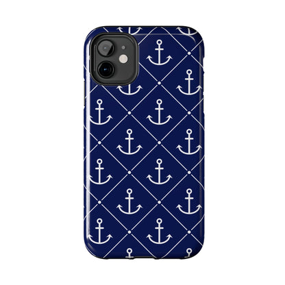 Sail Away Anchor Print Phone Case - Departures Print Shop