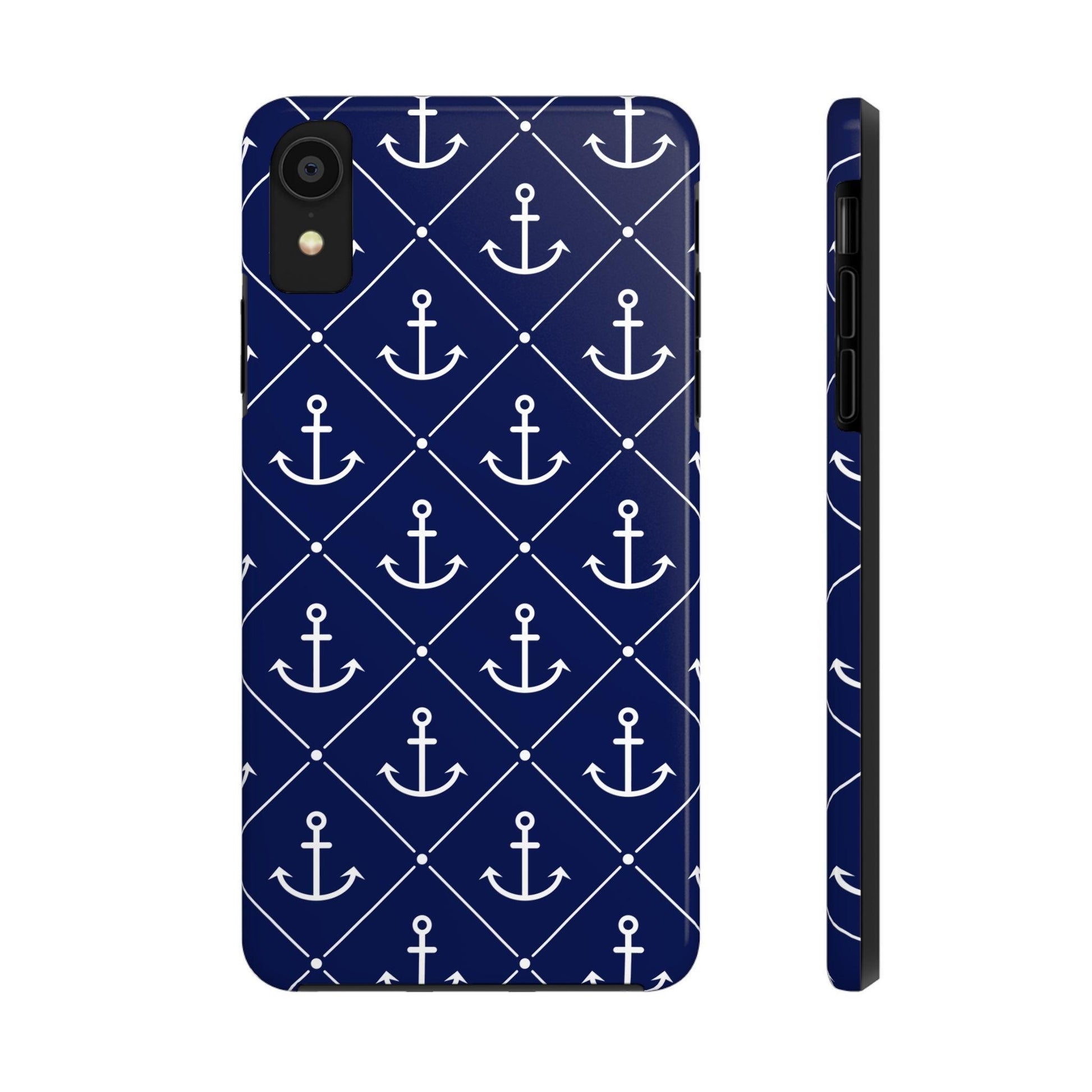 Sail Away Anchor Print Phone Case - Departures Print Shop