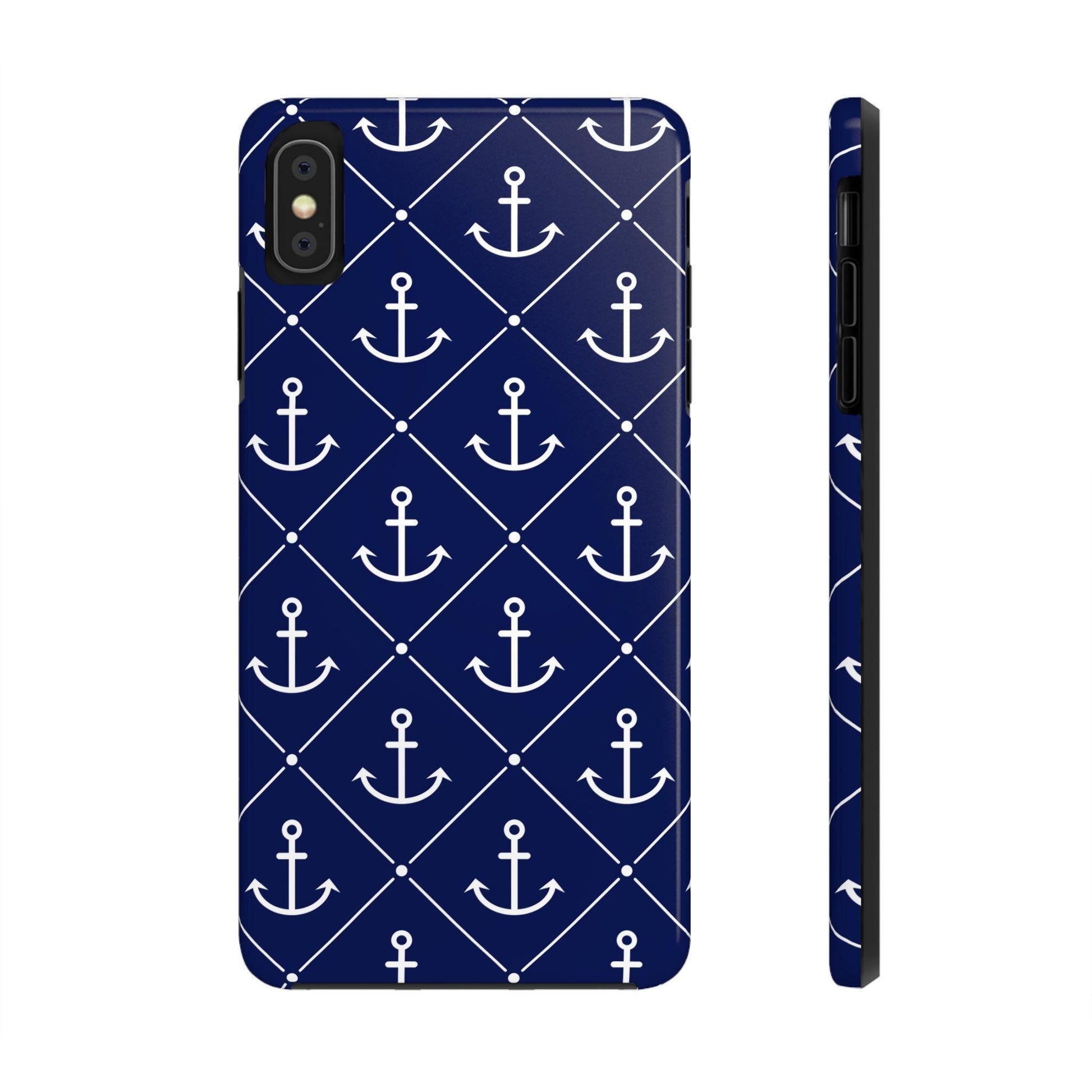 Sail Away Anchor Print Phone Case - Departures Print Shop