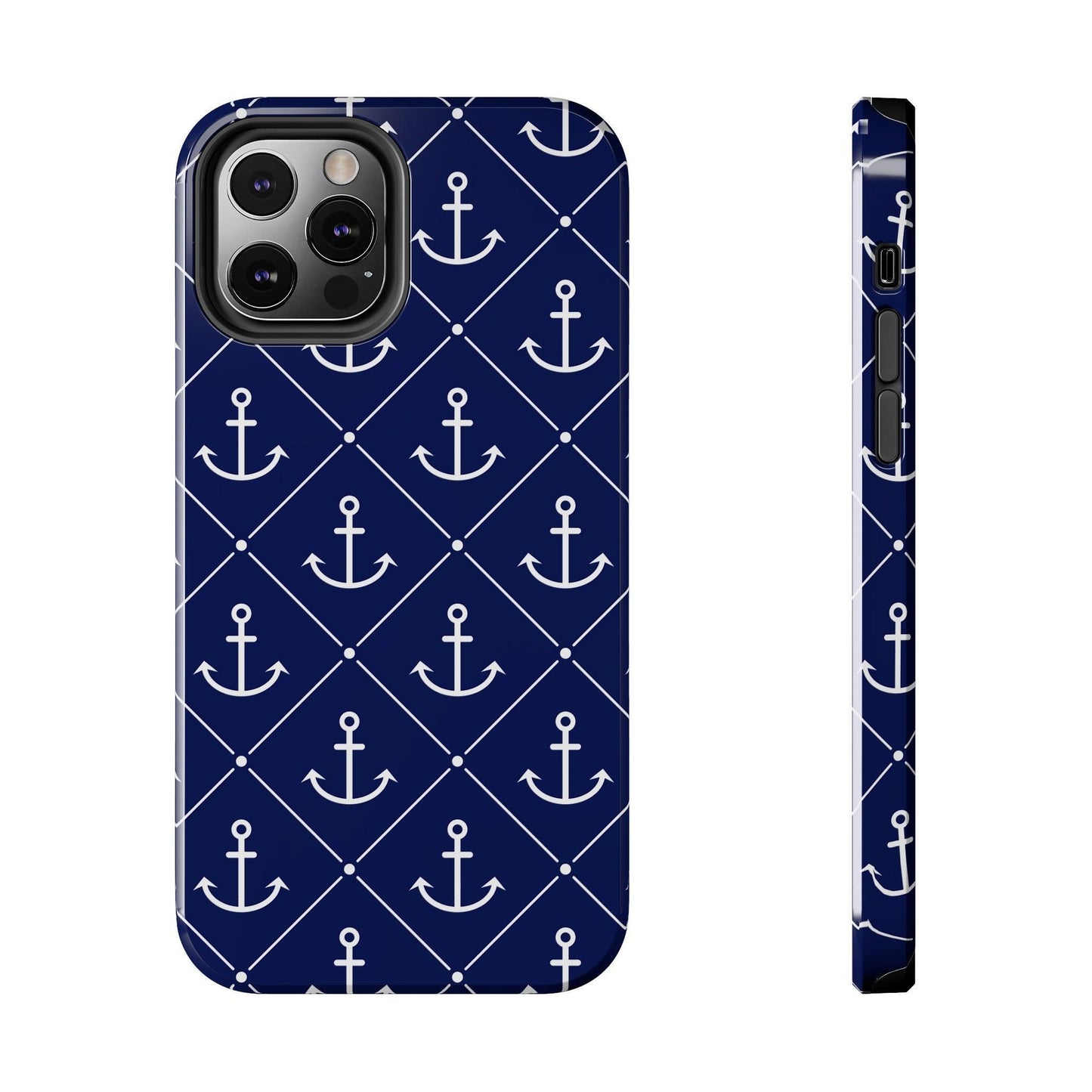 Sail Away Anchor Print Phone Case - Departures Print Shop