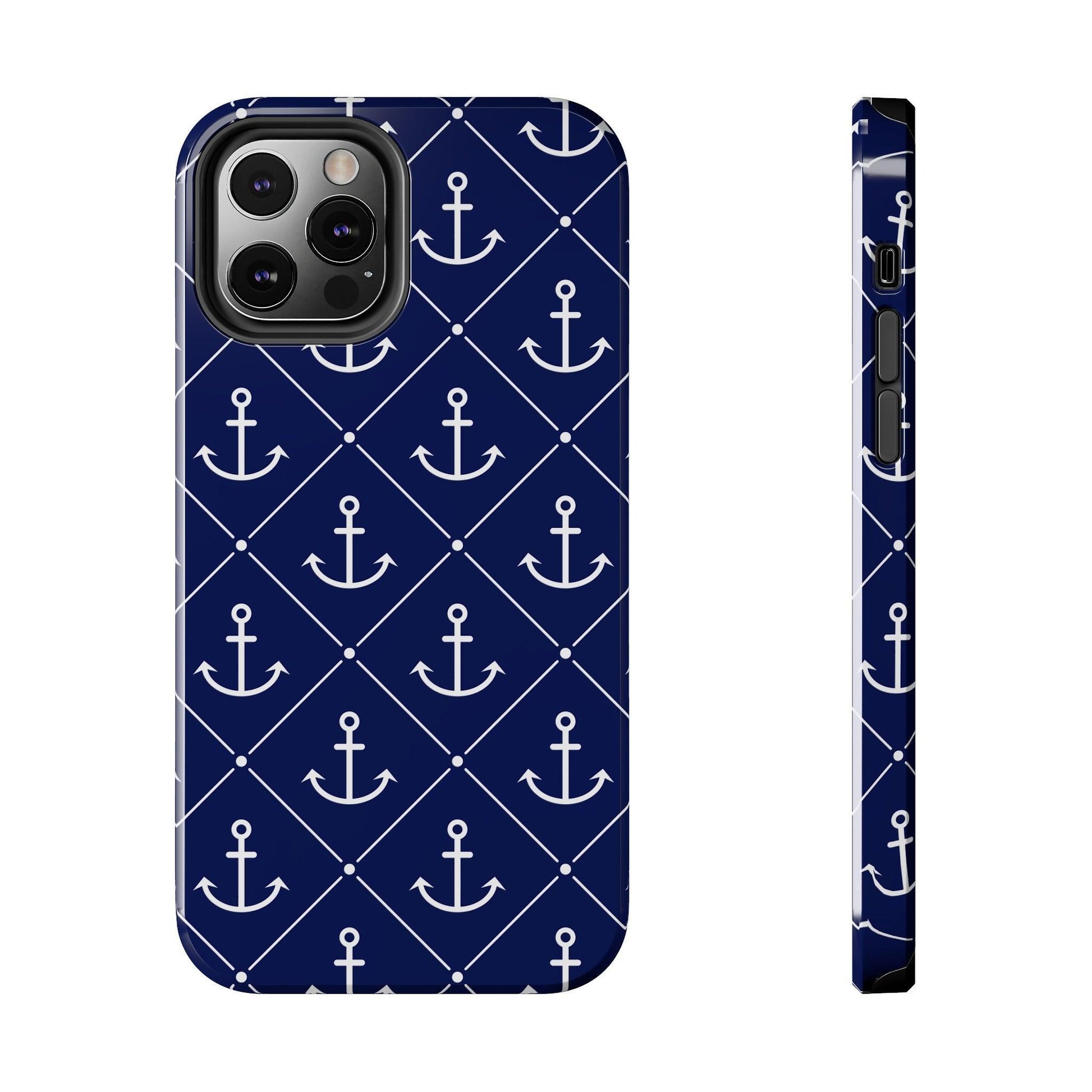 Sail Away Anchor Print Phone Case - Departures Print Shop
