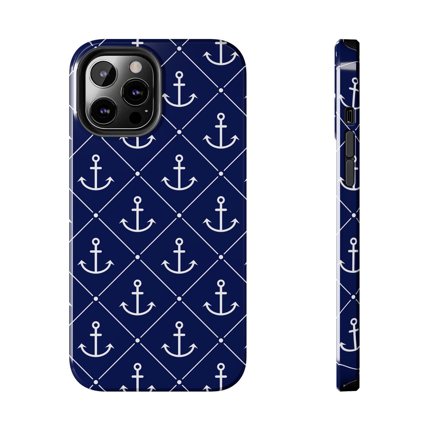 Sail Away Anchor Print Phone Case - Departures Print Shop