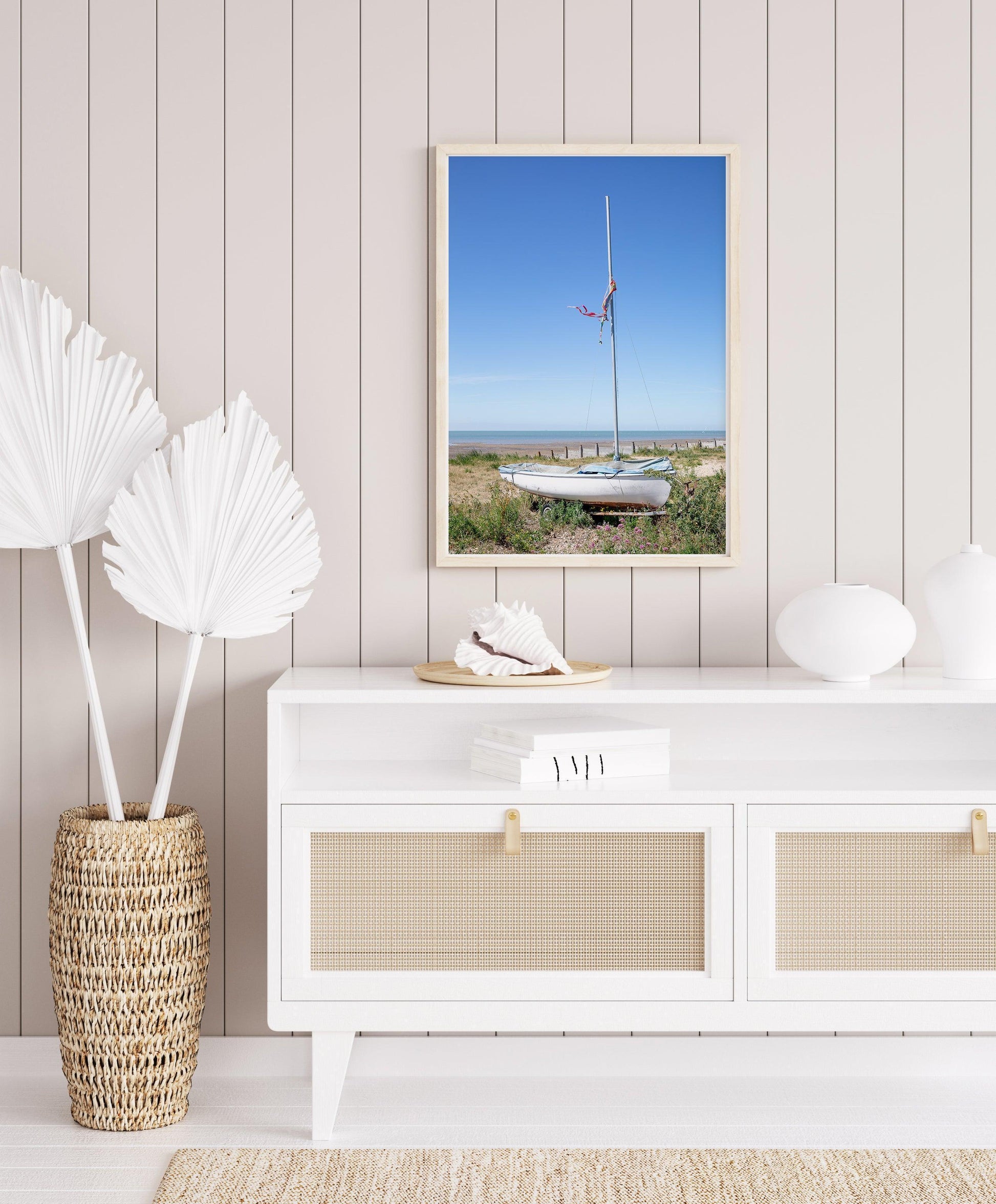 Waiting to Set Sail | Beach Photography Print - Departures Print Shop