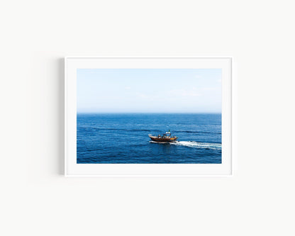 Sailing Capri Italy Photography Print - Departures Print Shop