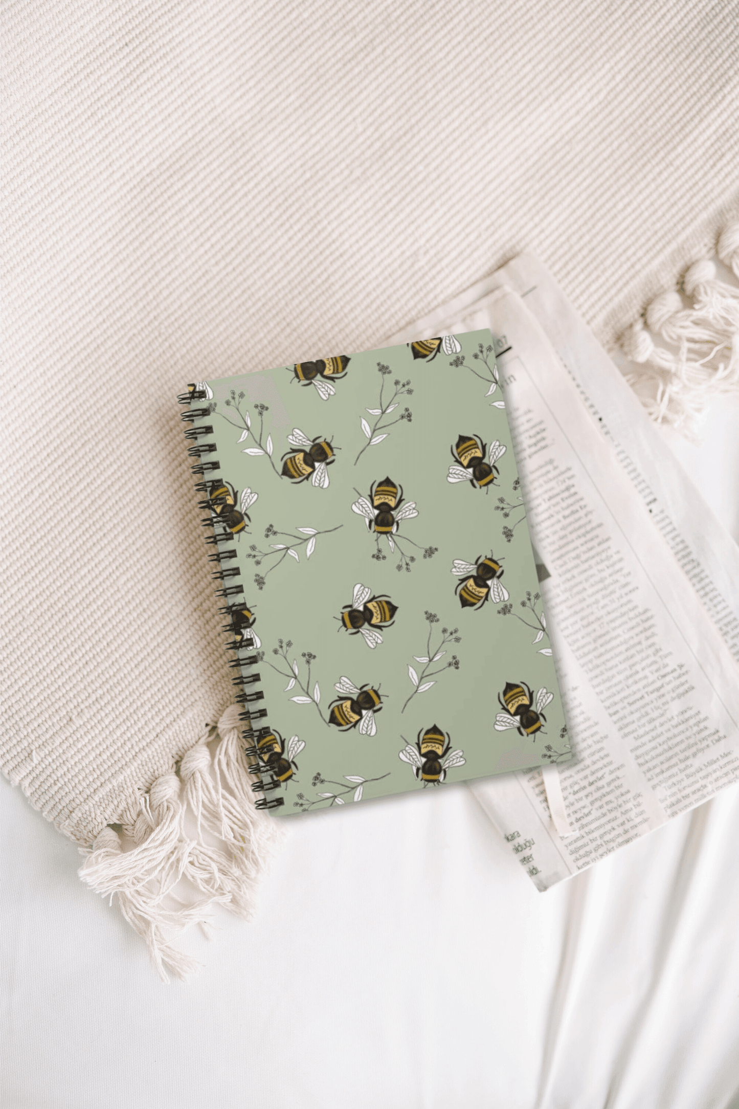 Save The Bees | Spiral Notebook - Departures Print Shop