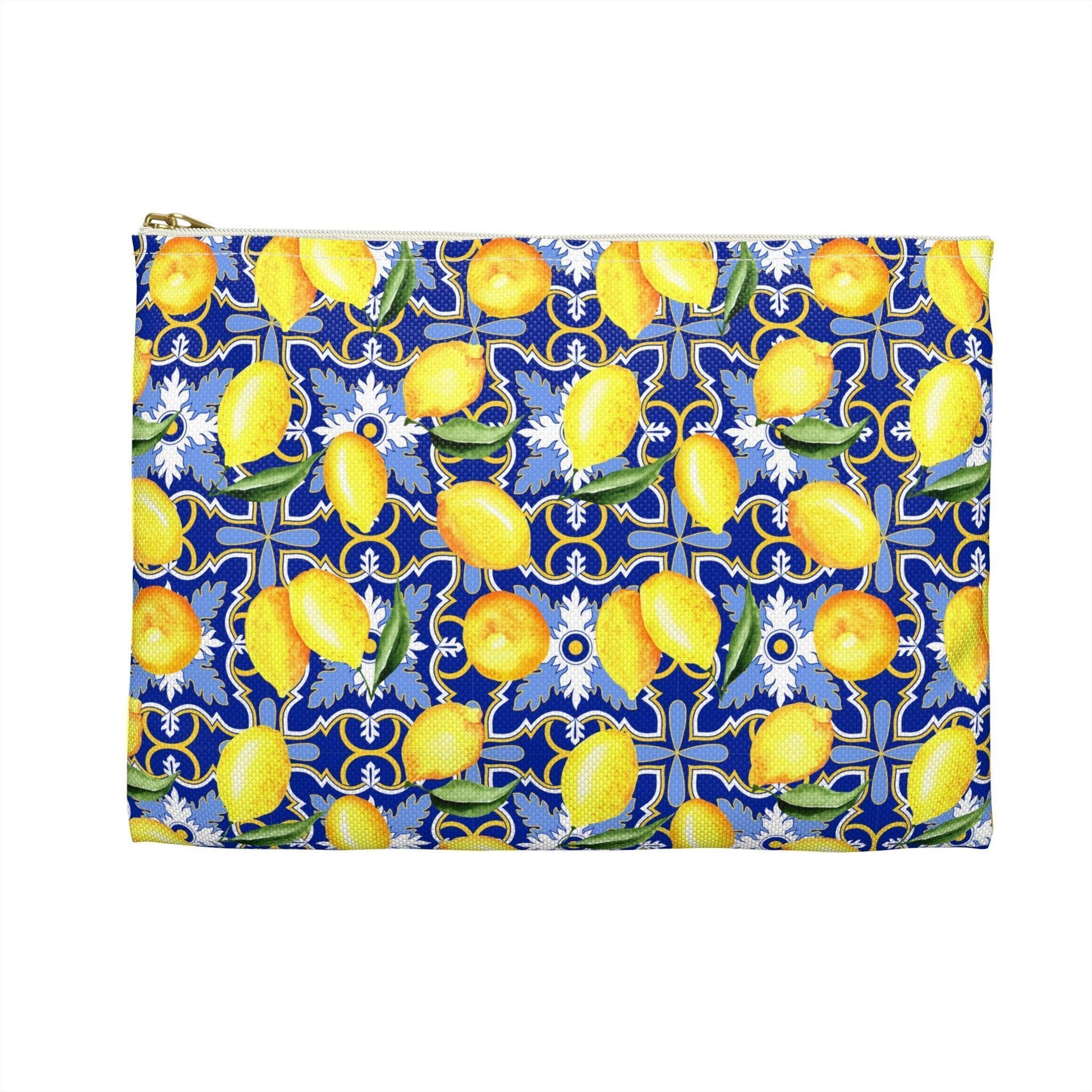 See You in Santorini | Lemon Print Travel Tote Bag - Departures Print Shop
