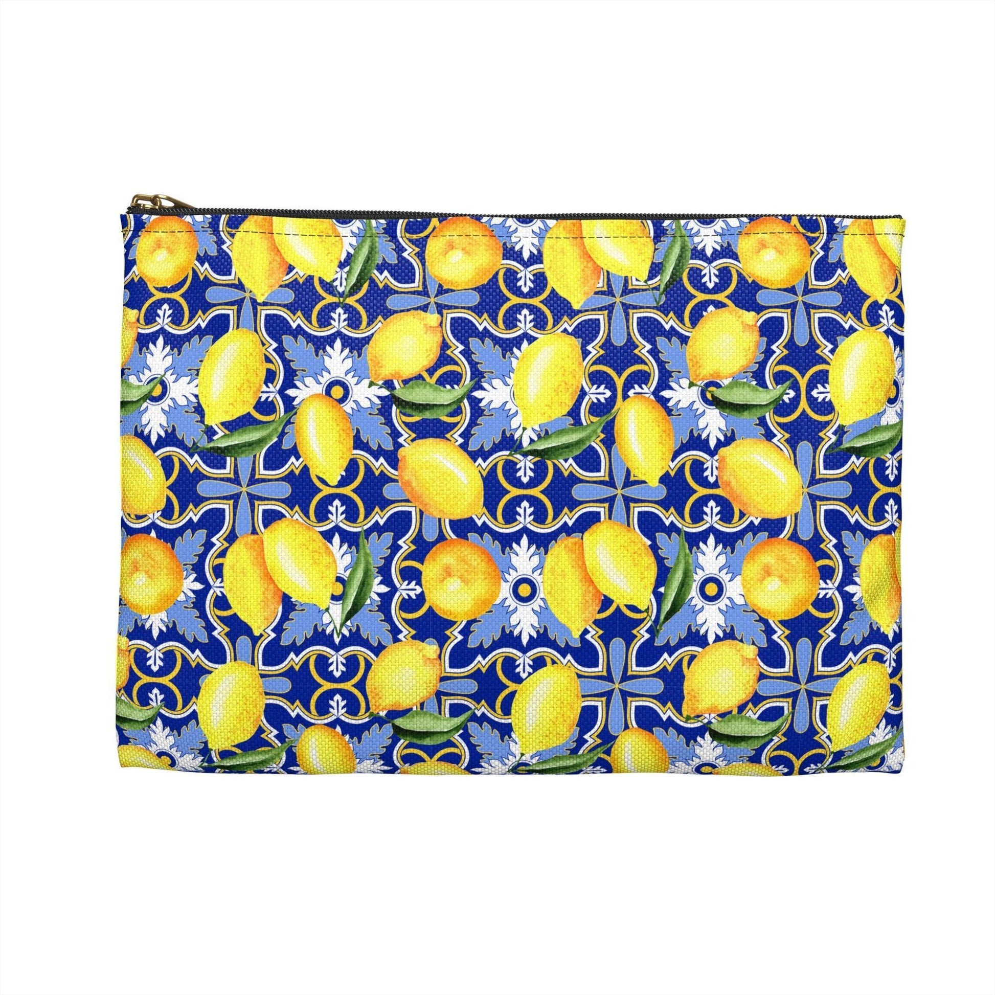 See You in Santorini | Lemon Print Travel Tote Bag - Departures Print Shop