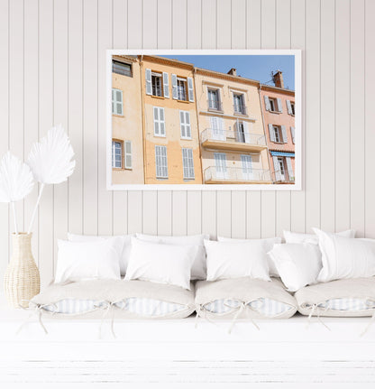 St. Tropez Architecture II | French Riviera Photography Print - Departures Print Shop