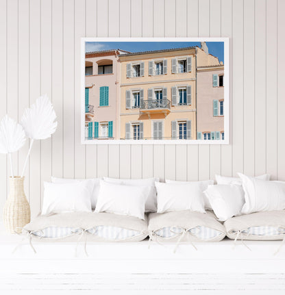 St. Tropez Architecture IV | South of France Photography Print - Departures Print Shop