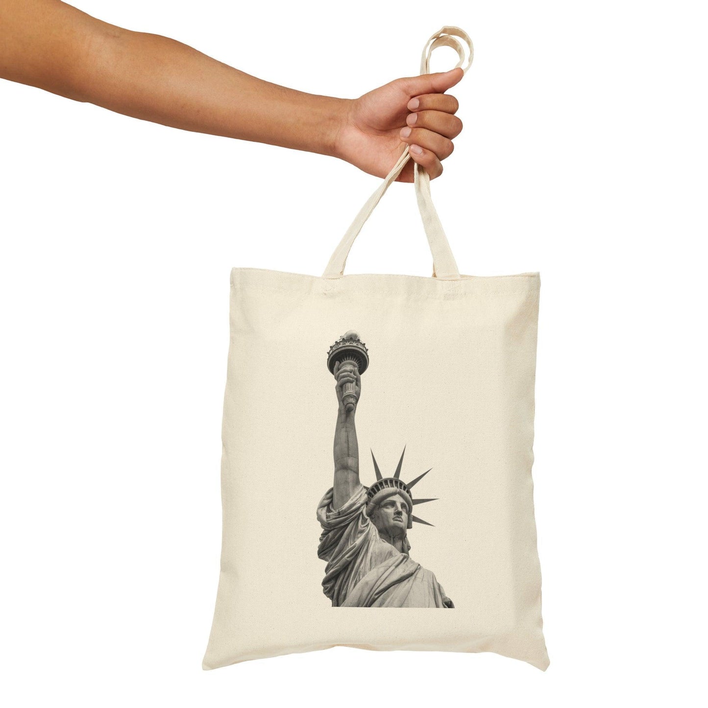 Statue of Liberty Canvas Tote Bag - Departures Print Shop