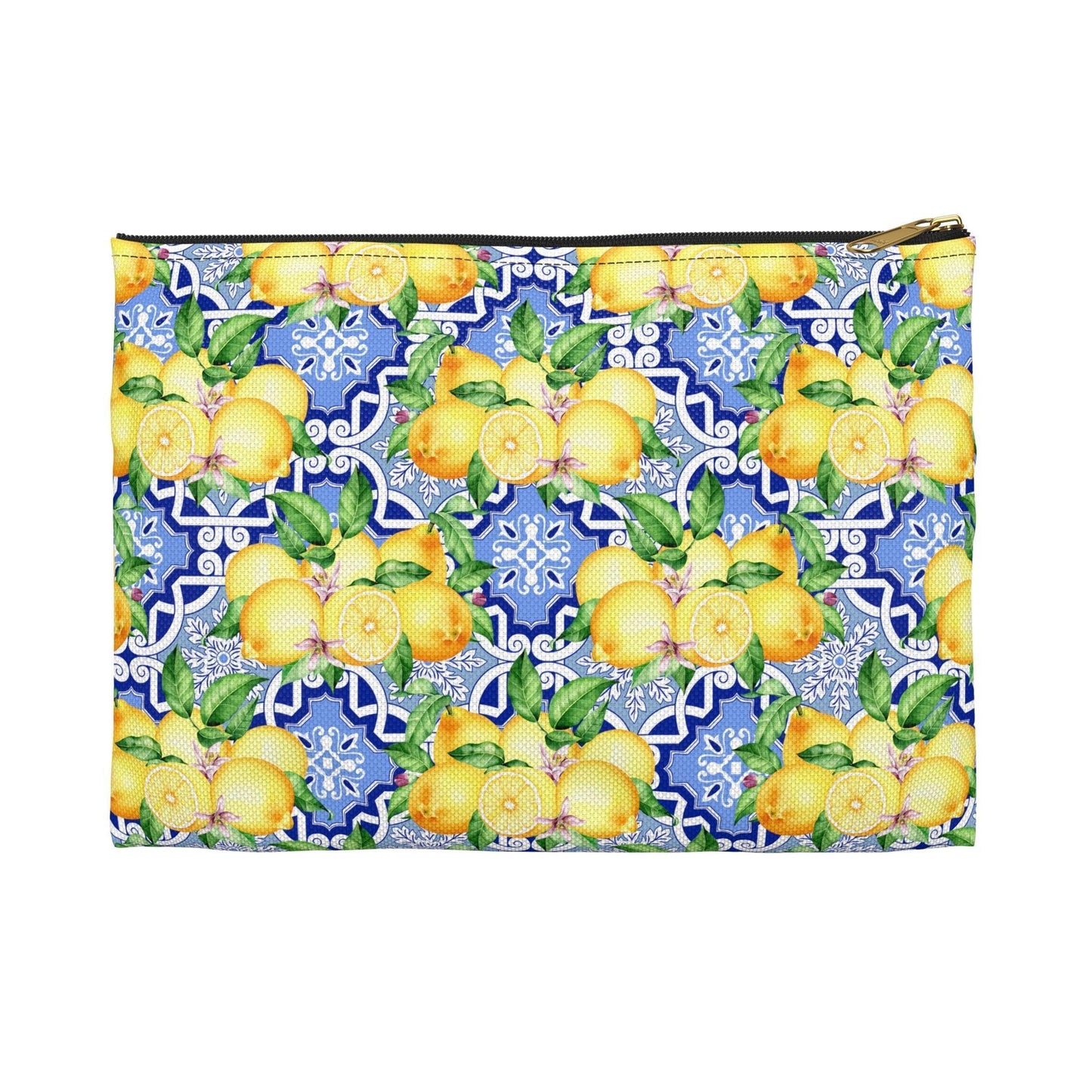 Summer in Positano | Lemon Print Travel Tote Bag - Departures Print Shop