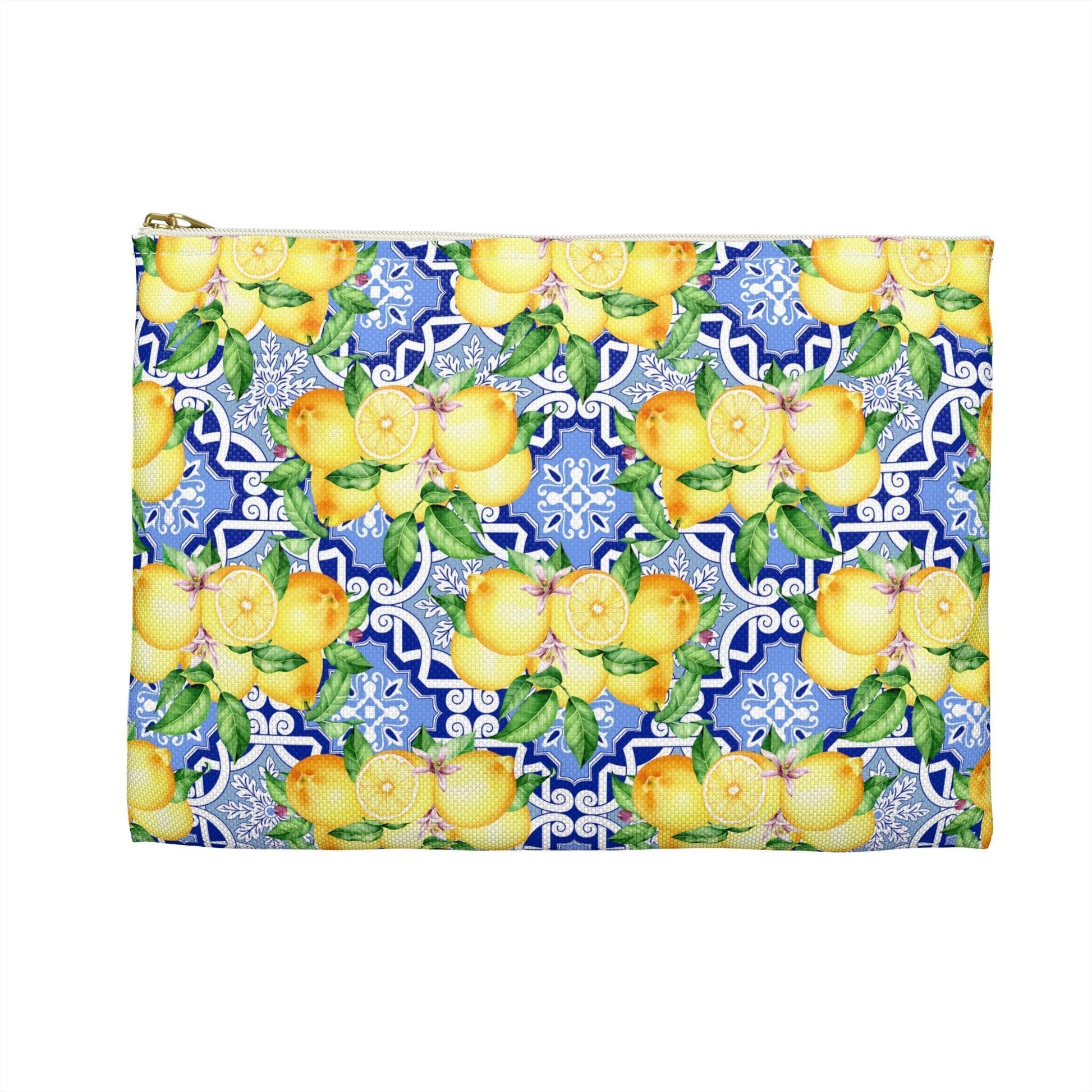 Summer in Positano | Lemon Print Travel Tote Bag - Departures Print Shop