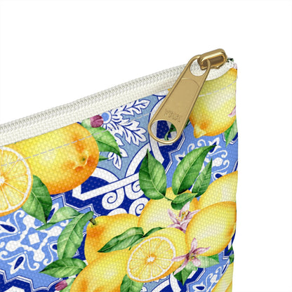 Summer in Positano | Lemon Print Travel Tote Bag - Departures Print Shop