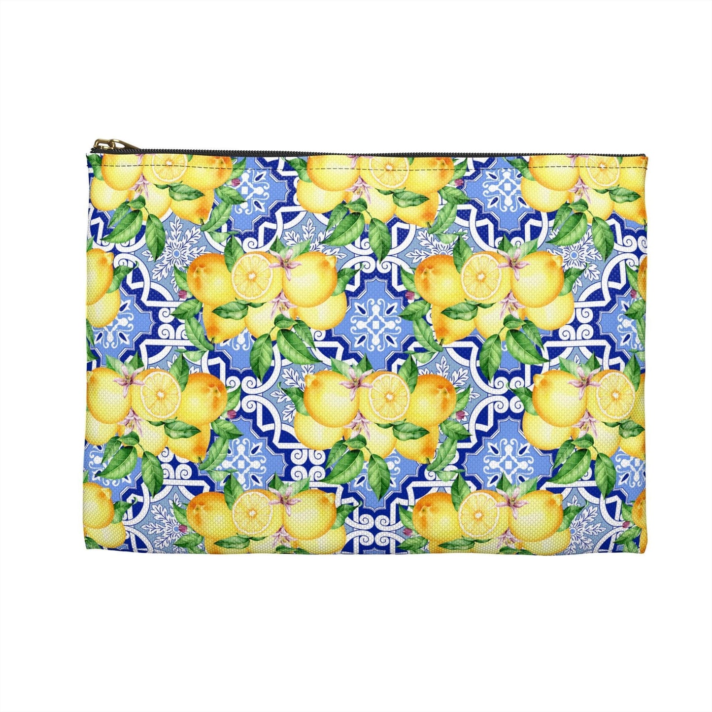 Summer in Positano | Lemon Print Travel Tote Bag - Departures Print Shop