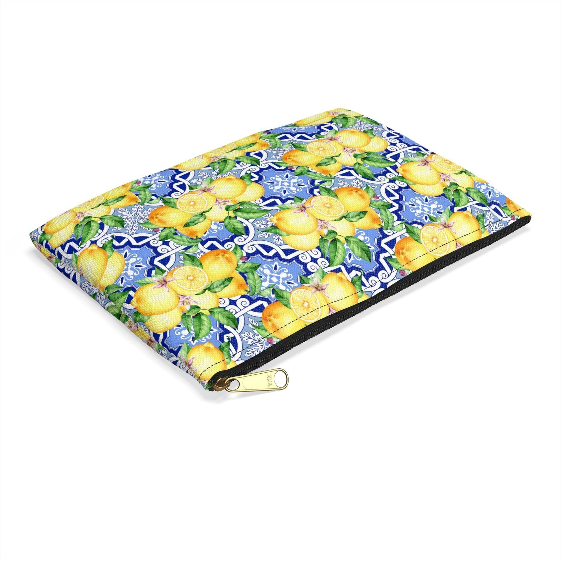 Summer in Positano | Lemon Print Travel Tote Bag - Departures Print Shop