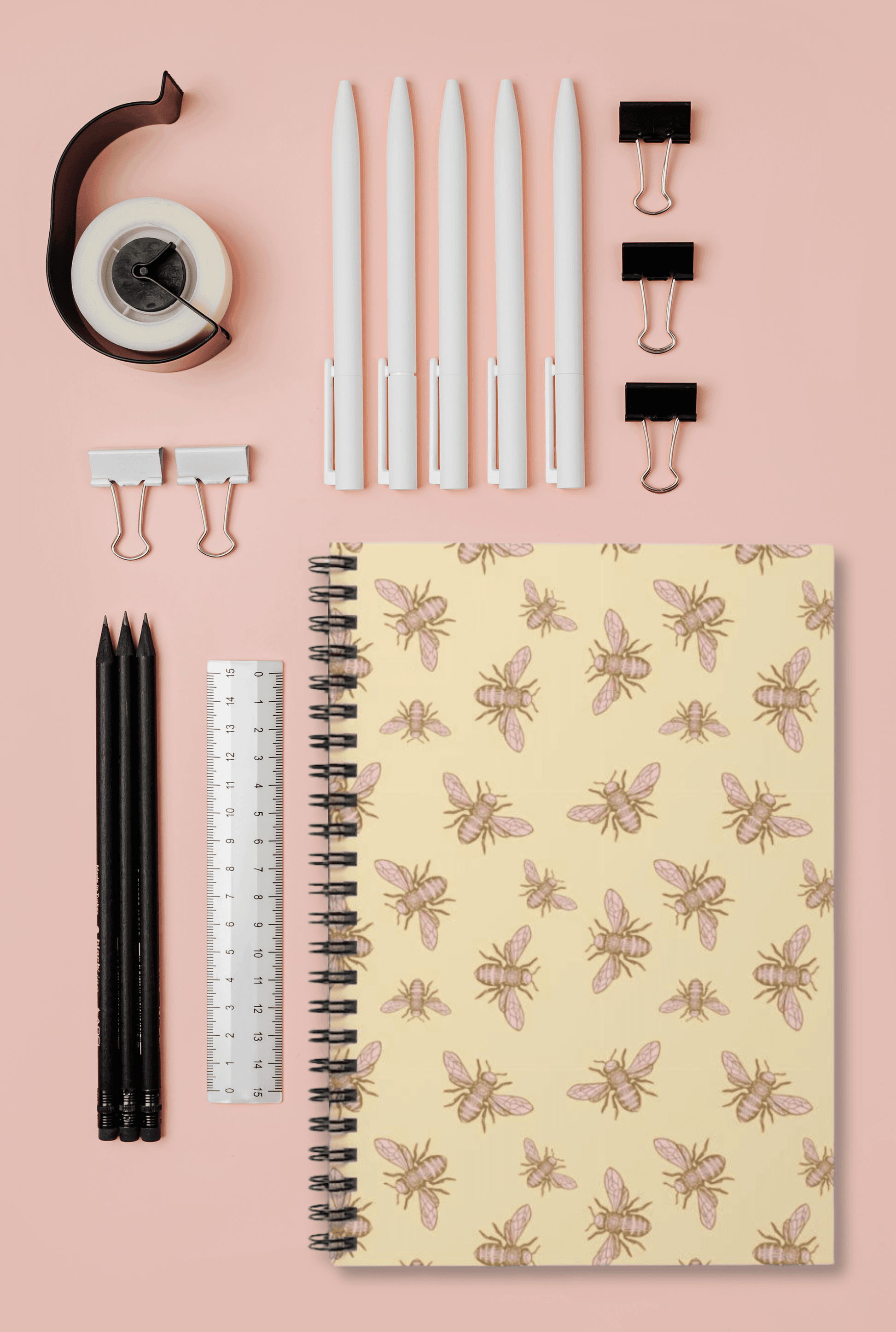 The Bee's Knees | Spiral Notebook - Departures Print Shop
