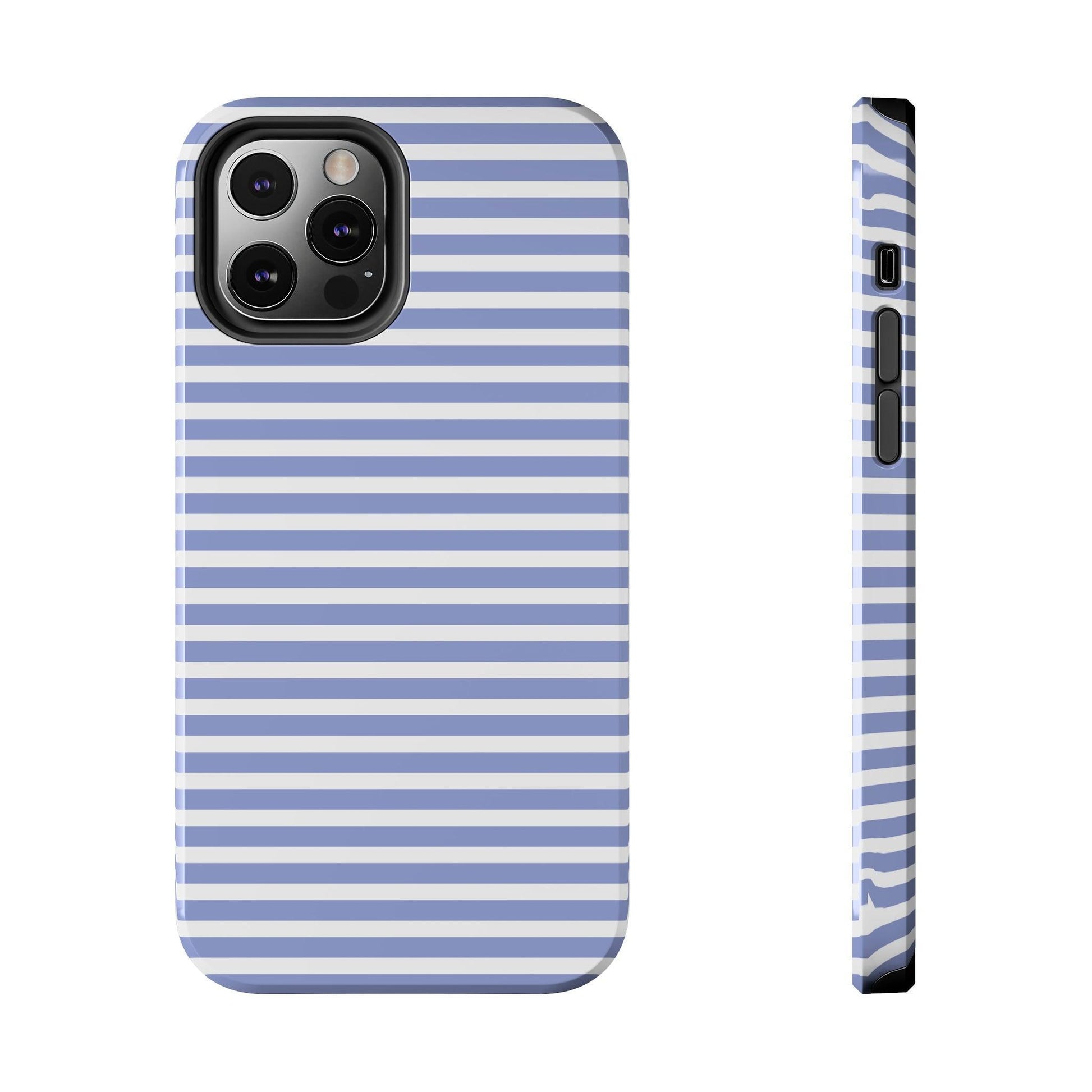 The Hamptons Striped Phone Case - Departures Print Shop