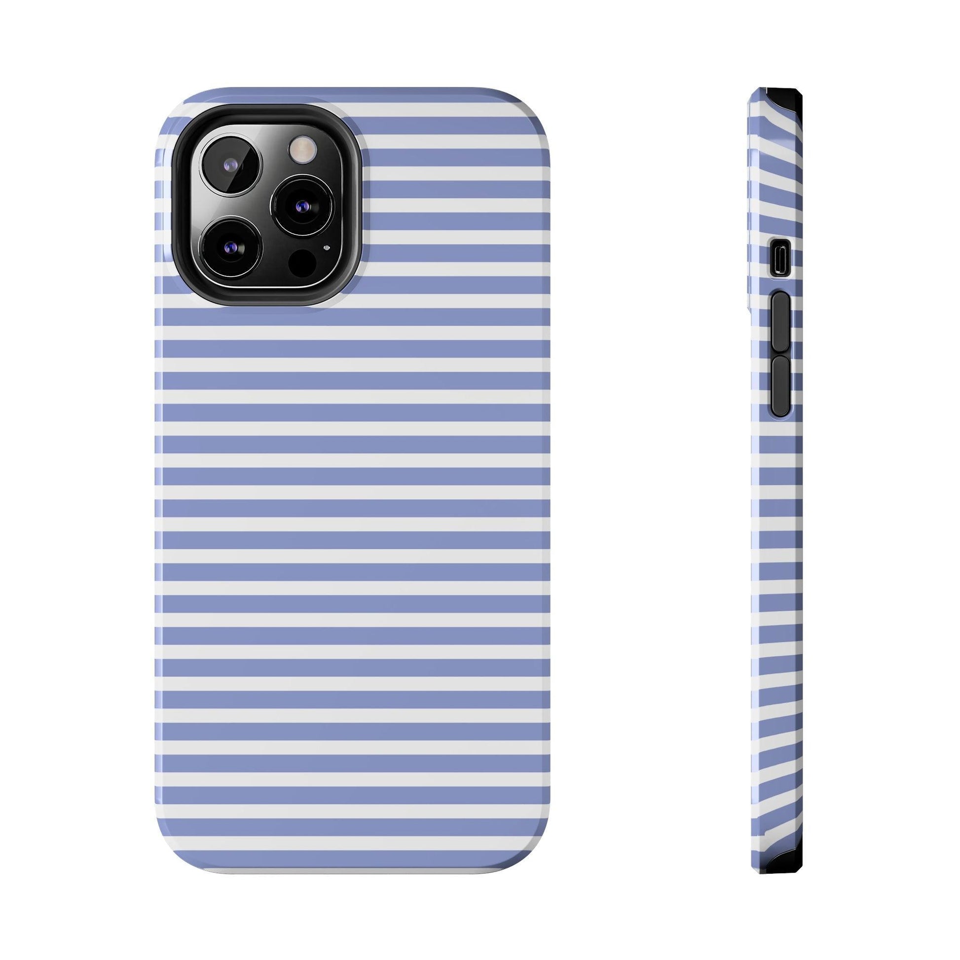 The Hamptons Striped Phone Case - Departures Print Shop