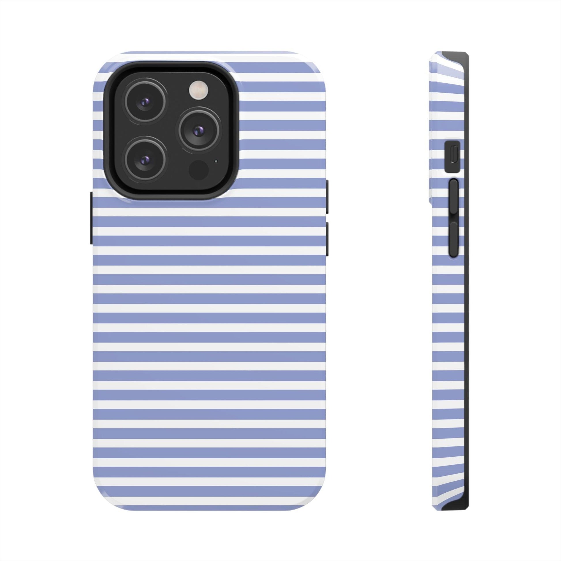 The Hamptons Striped Phone Case - Departures Print Shop