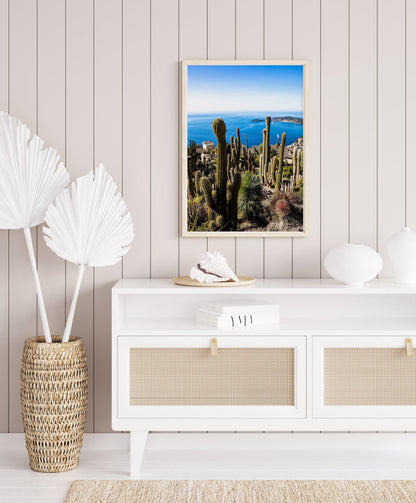 Village of Eze Vista | French Riviera Photography Print - Departures Print Shop