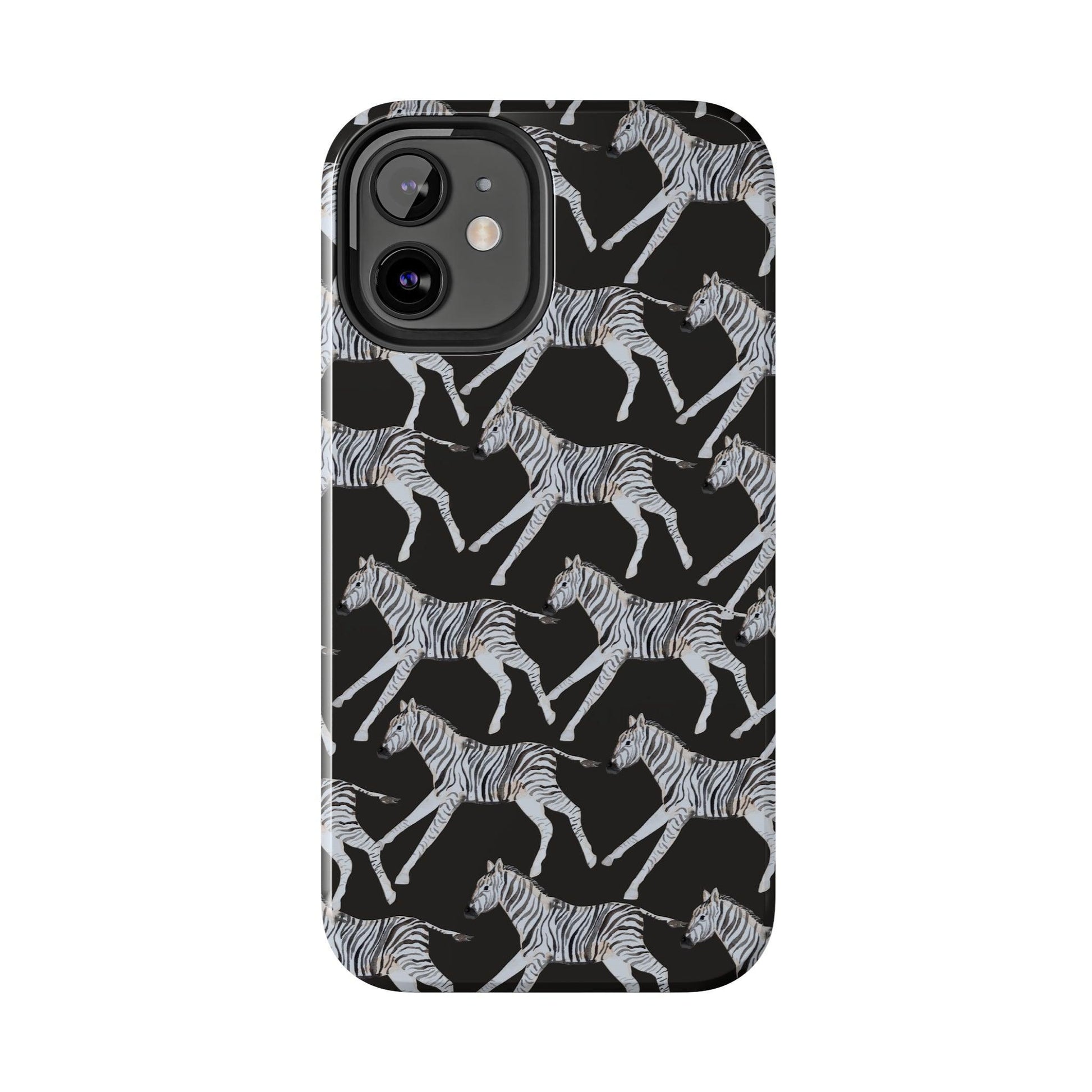 Zebra Print Phone Case - Departures Print Shop