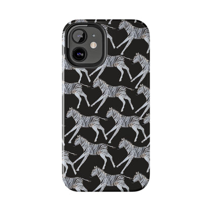 Zebra Print Phone Case - Departures Print Shop