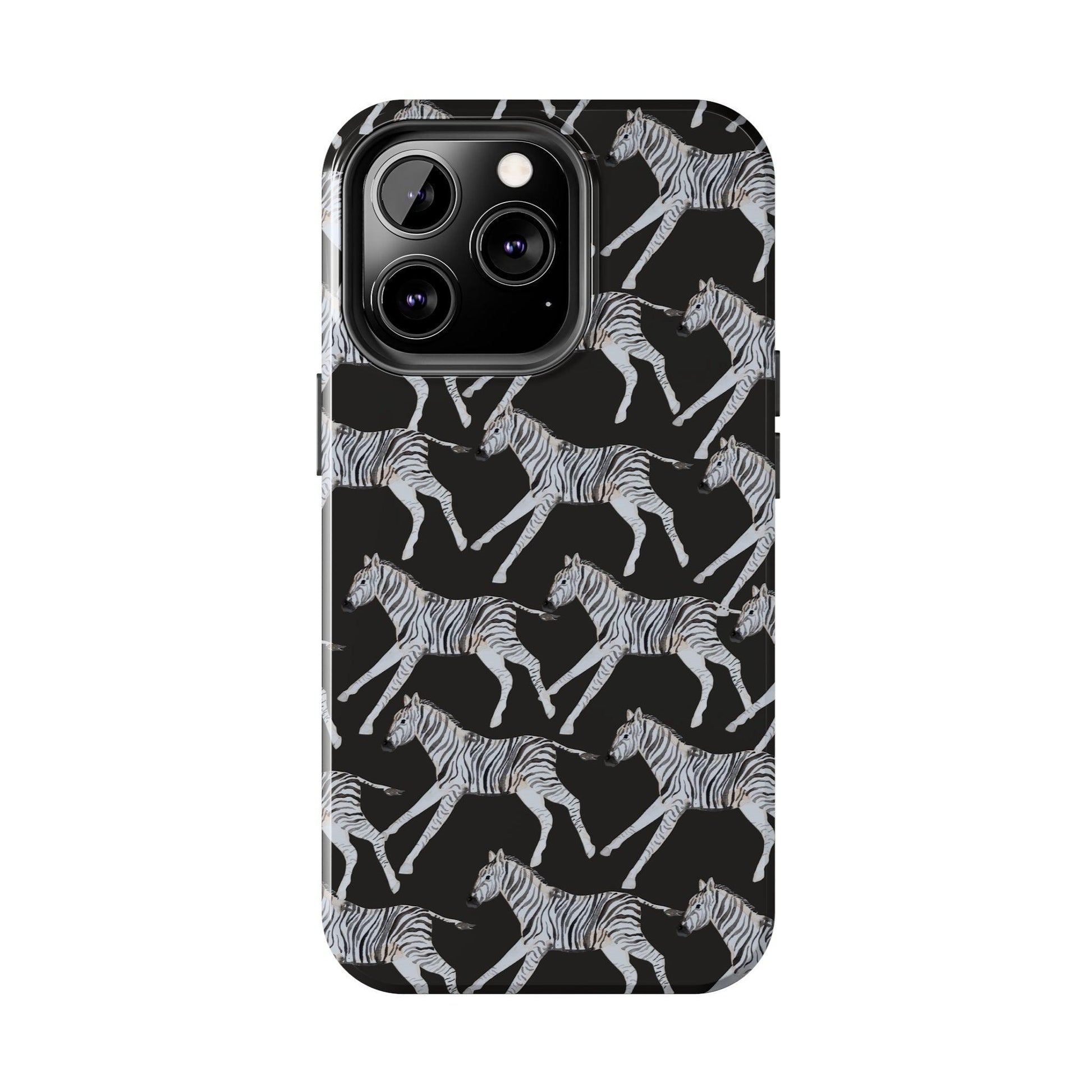 Zebra Print Phone Case - Departures Print Shop