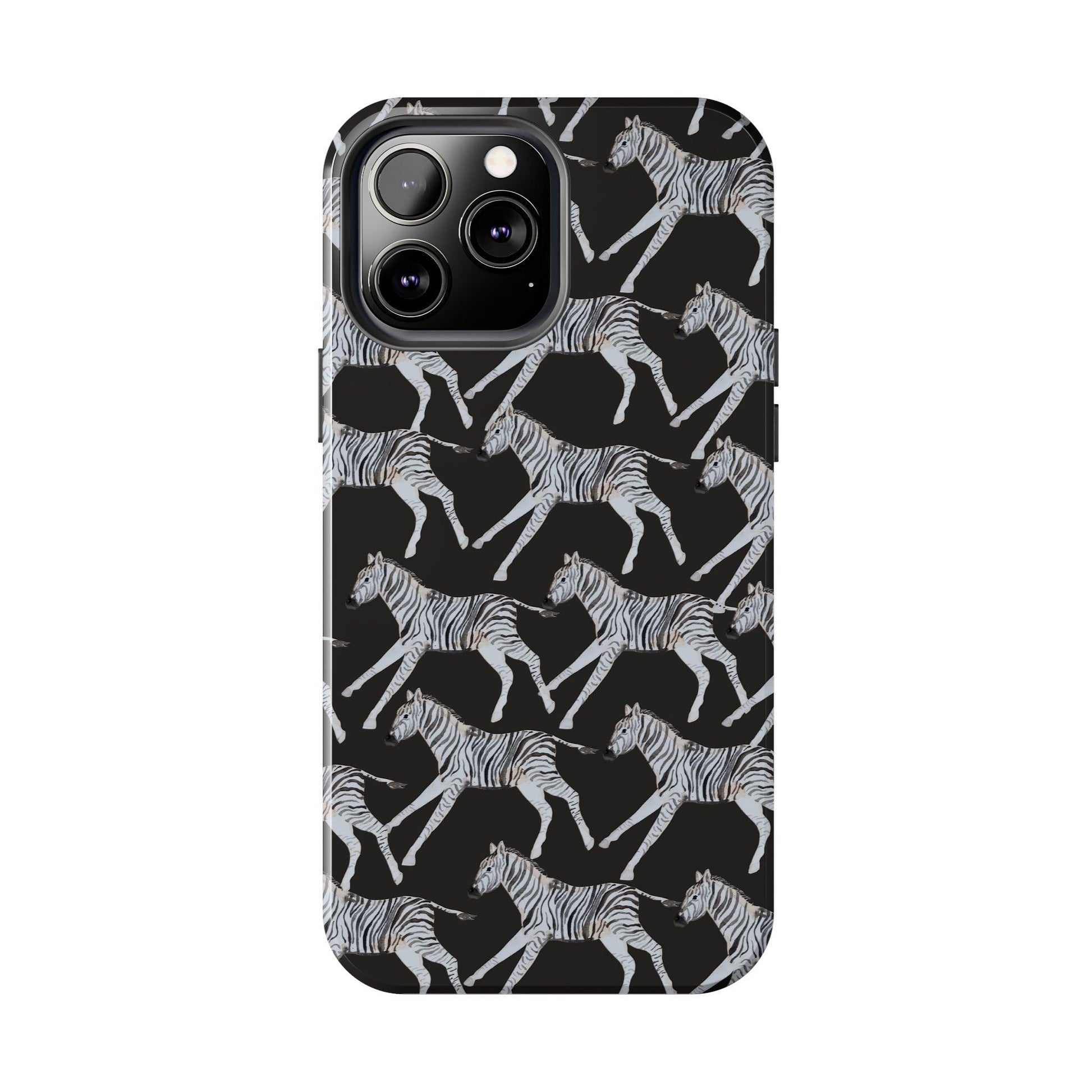Zebra Print Phone Case - Departures Print Shop