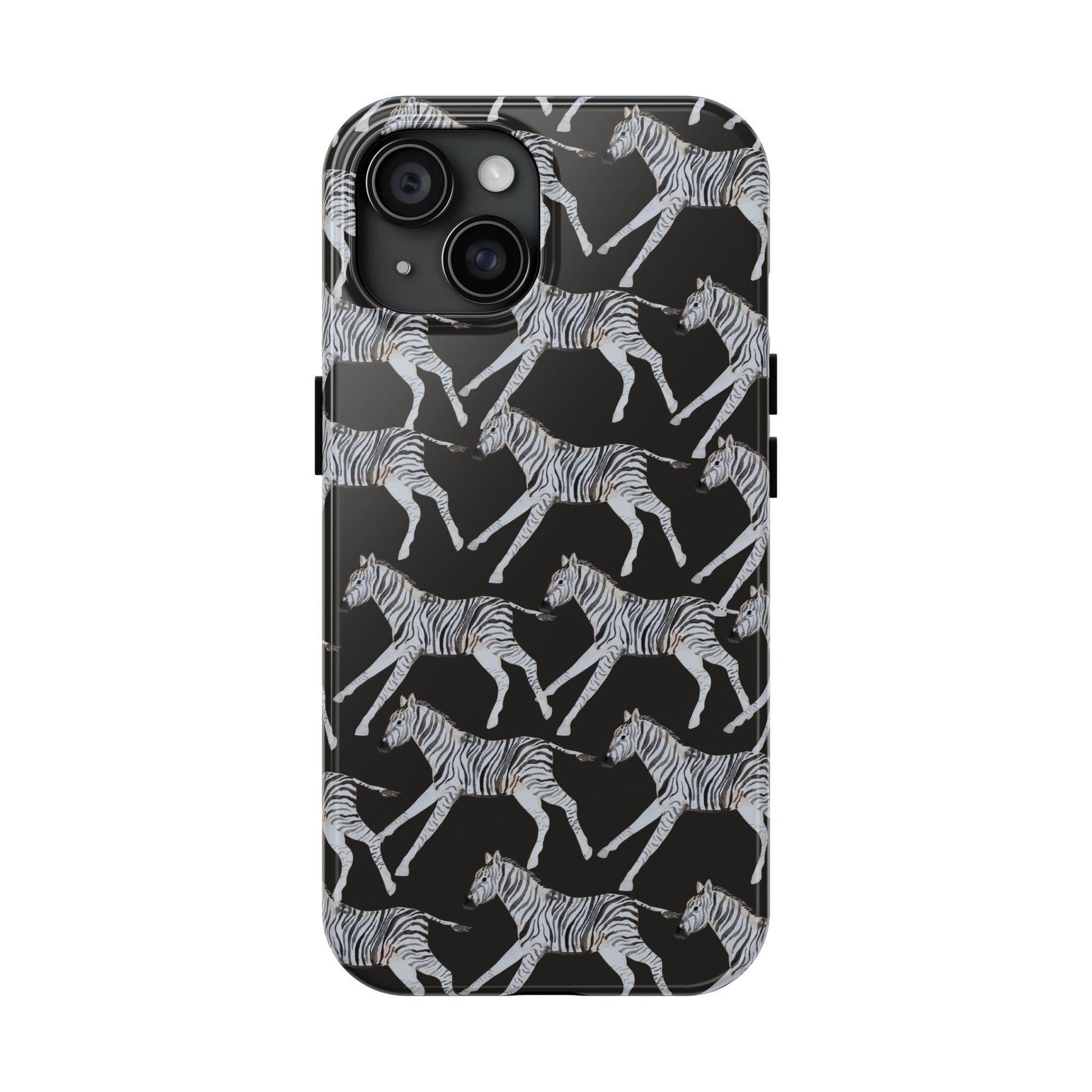 Zebra Print Phone Case - Departures Print Shop